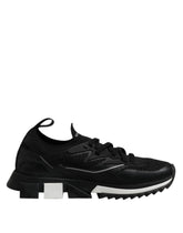 Dolce & Gabbana Black SORRENTO Lace Up Men Sneakers Shoes